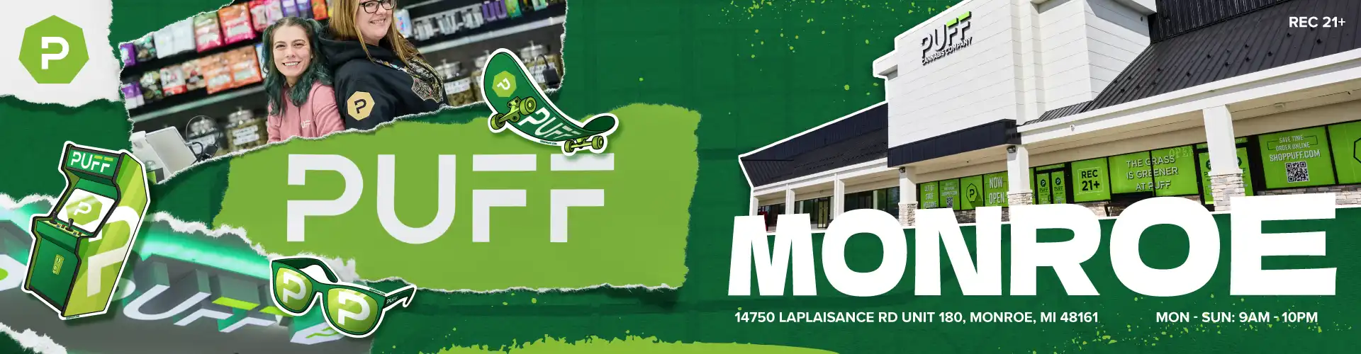 Puff Cannabis Monroe