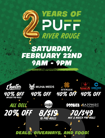 River rouge 2yr mobile banner - puff cannabis