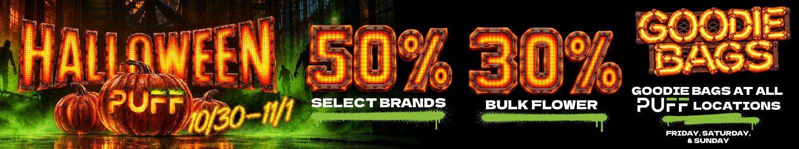 2026 10 22 puffcorp halloweenassets 1600x300 web - puff cannabis